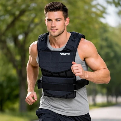 Gambar Kinetic Jaket Adjustable Weight 10 Kg - Hitam