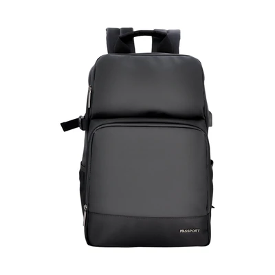 Gambar Passport Franco Tas Ransel Multi Kompartemen - Hitam