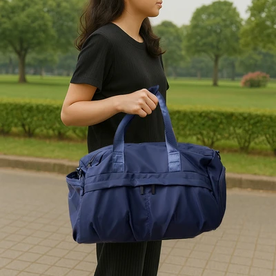 Gambar Passport Clio Tas Duffle - Biru Navy