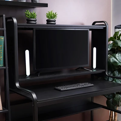 Gambar Eglare Lampu Meja LED Bar RGB Dengan Remote - Hitam