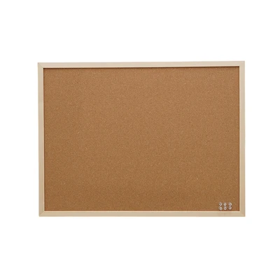Gambar Odi Corkboard Dengan Paku Pin 60x45 cm - Cokelat