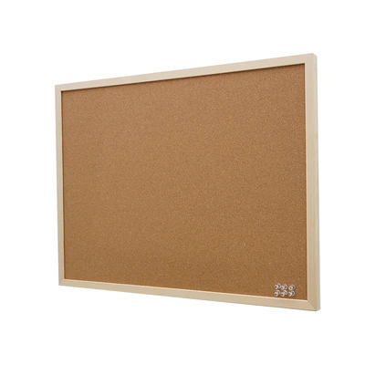 Gambar Odi Corkboard Dengan Paku Pin 60x45 cm - Cokelat