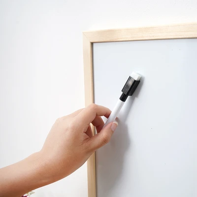 Gambar Odi Papan Cork Board & Whiteboard Dengan Push Pin 40x30 cm - Cokelat