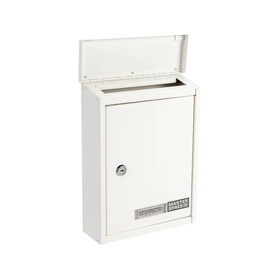 Gambar Masterspace 22x7.5x30 cm Kotak Surat Dinding - Putih