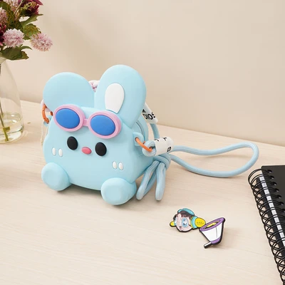 Gambar Ataru Tas Selempang Anak Bunny Silikon Random