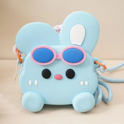 Gambar Ataru Tas Selempang Anak Bunny Silikon Random