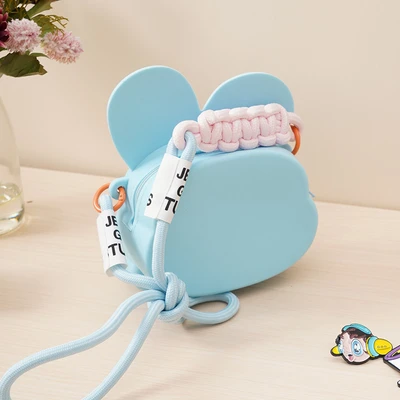 Gambar Ataru Tas Selempang Anak Bunny Silikon Random