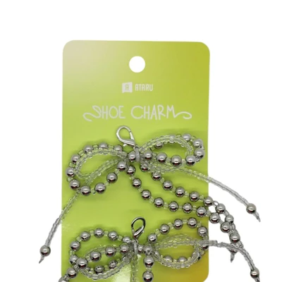 Gambar Ataru Aksesoris Sepatu Charms Combi Ribbon Set 2 pcs - Mix