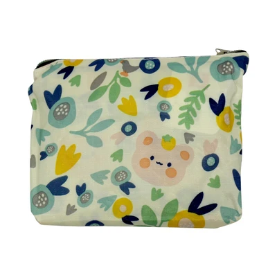 Gambar Ataru Tas Belanja Lipat Zipper Thick Bear