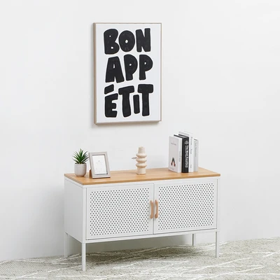 Gambar Informa Hiasan Dinding Kanvas Print Word Bon Appetite 50x70 cm - Mix