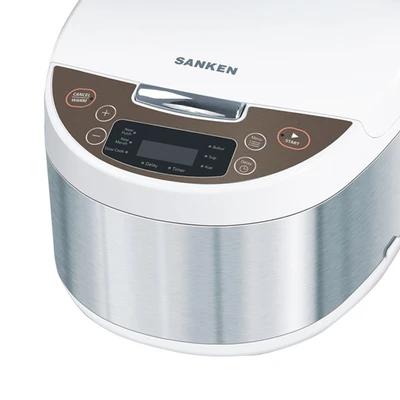Gambar Sanken Digital Rice Cooker 1.8 Liter SJ-D5000 - Putih