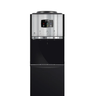 Gambar Sanken Dispenser Air Duo Galon Top & Bottom Loading HWD-H230SS-BK
