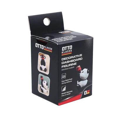 Gambar Otto Klasse Ornamen Dashboard Mobil Panda - Hitam