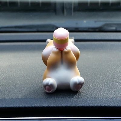Gambar Otto Klasse Ornamen Dashboard Mobil Cat - Cokelat