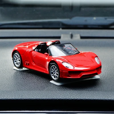 Gambar Otto Klasse Ornamen Dashboard Mobil Sport Car - Merah