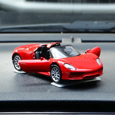 Gambar Otto Klasse Ornamen Dashboard Mobil Sport Car - Merah