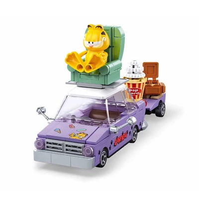 Gambar Sluban Garfield Car