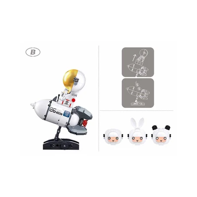 Gambar Sluban Set Pleyerid Maro Astronaut 01 Random