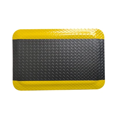 Gambar Krisbow Keset Pijakan Anti-Fatigue Heavy Duty PVC & Karet 60x90 cm - Hitam