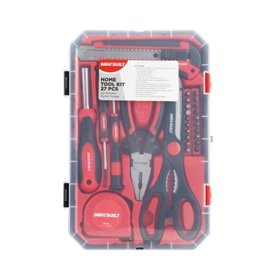 Gambar Maxbuilt Perkakas Rumah Tangga Set 27 pcs - Merah