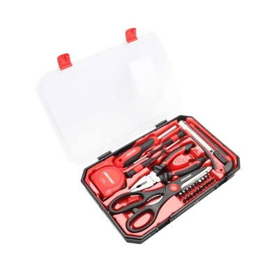 Gambar Maxbuilt Perkakas Rumah Tangga Set 27 pcs - Merah