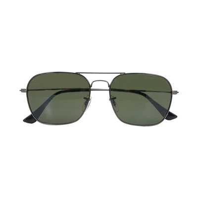Gambar Ilook Sunnies Kacamata Sunglasses Aviator Square Stainless K4933135 - Hitam