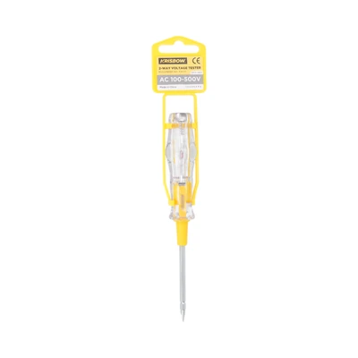 Gambar Krisbow Obeng Testpen Listrik 100-500 V 15 cm Dcy-1801 - Kuning