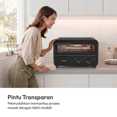 Gambar Kris Oven Toaster 12 Liter - Hitam