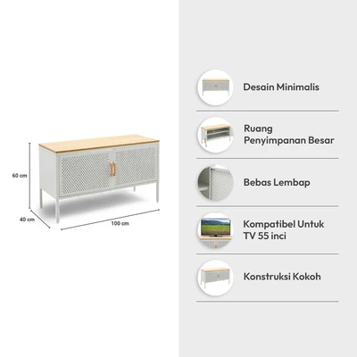 Gambar Informa Sydney Rak TV - Putih