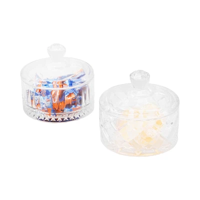 Gambar Culinart Royal Stoples Permen Kaca 260 ml Set 2 pcs Transparan