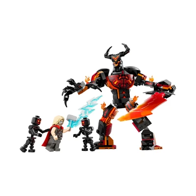 Gambar LEGO Marvel Thor Vs Surtur Construction Figure 76289