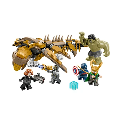 Gambar LEGO Marvel The Avengers Vs The Leviathan 76290