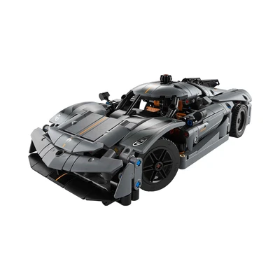 Gambar LEGO Technic Koenigsegg Jesko Absolut Hypercar 42173 - Abu-abu