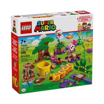 Gambar LEGO Super Mario Soda Jungle Maker Set 71434