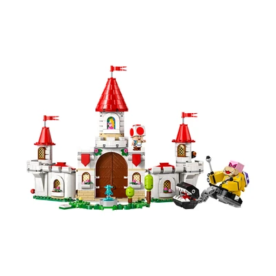 Gambar LEGO Super Mario Battle With Roy At Peachs Castle 71435