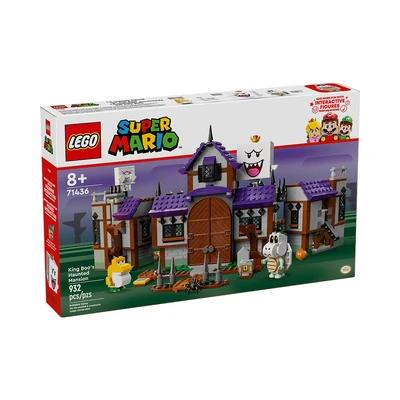 Gambar LEGO Super Mario King Boos Haunted Mansion 71436