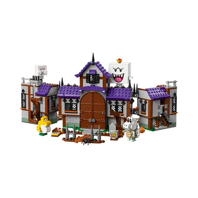 Gambar LEGO Super Mario King Boos Haunted Mansion 71436