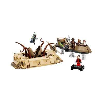 Gambar LEGO Star Wars Desert Skiff & Sarlacc Pit 75396