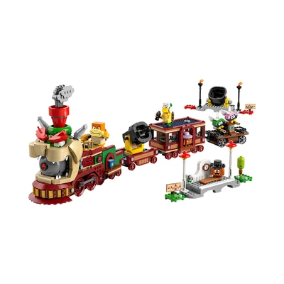 Gambar LEGO Super Mario The Bowser Express Train 71437