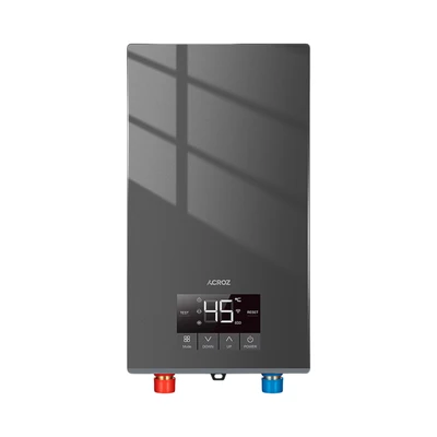 Gambar Acroz Helio Water Heater Listrik Instan Ultimate Flow - Abu-Abu Gunmetal