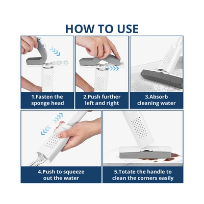 Gambar Proclean Alat Pel Mini Pva - Putih/Abu-Abu