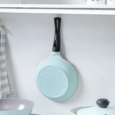 Gambar Cheftopf Larose Wajan Penggorengan Aluminium 24 cm - Hijau
