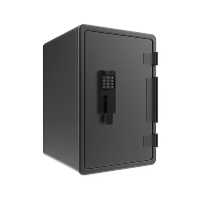 Gambar Krisbow Griffin Brankas Tahan Api & Air Digital 46.1x54.2x70.7 cm 245REIK - Hitam