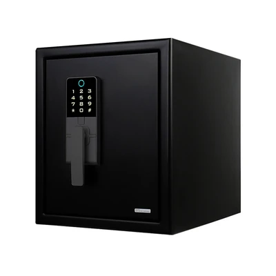 Gambar Krisbow Griffin Brankas Tahan Api & Air Fingerprint 37x52.4x45 cm 091SLBT - Hitam