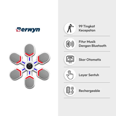 Gambar Berwyn Smart Boxing Target - Putih