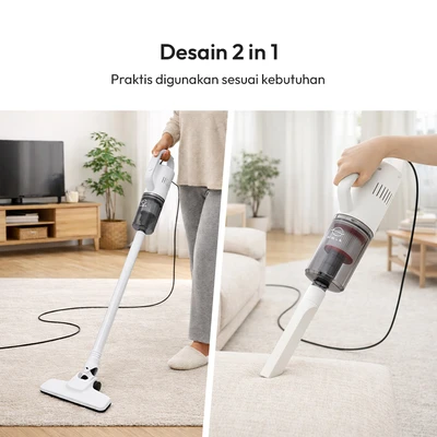 Gambar Kels Moxi Vacuum Cleaner 2-in-1 - Putih