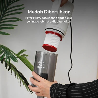 Gambar Kels Moxi Vacuum Cleaner 2-in-1 - Putih