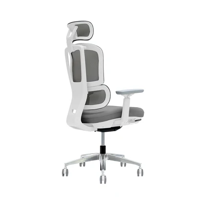 Gambar Sunon H2 Kursi Kantor Sandaran Tinggi V2 - Abu-Abu