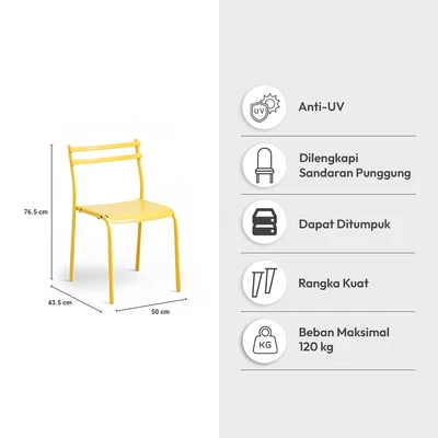 Gambar Informa Dixon Kursi - Kuning