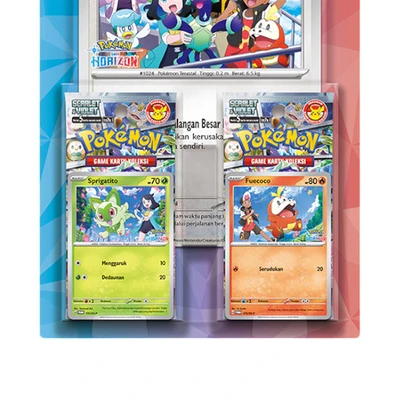 Gambar Pokemon Set Kartu Kolektor Horizon Sv7s Random